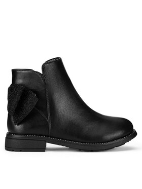 Nelli Blu Polokozačky Nelli Blu CS2920-11(IV)DZ Černá