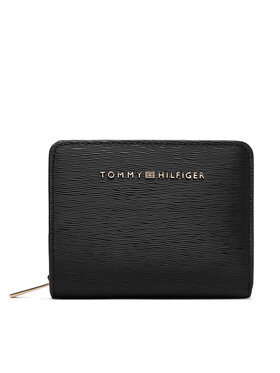 Tommy Hilfiger Piniginė Tommy Hilfiger Th Modern Med Za W/Flap AW0AW18932 Juoda