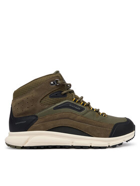 Tommy Hilfiger Sneakersy Tommy Hilfiger Wp Mix Chukka Runner FM0FM06022 Khaki