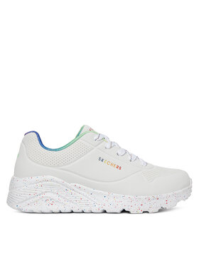 Skechers Sneakers Skechers UNO LITE 310456L WMLT Alb