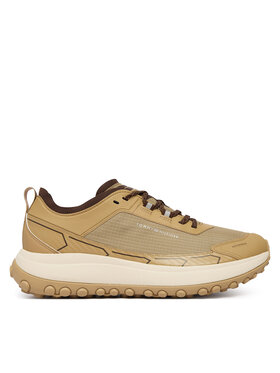 Tommy Hilfiger Sneakersy Tommy Hilfiger The Canyon X M Mix Runner Wpm FM0FM06066 Brązowy jasny