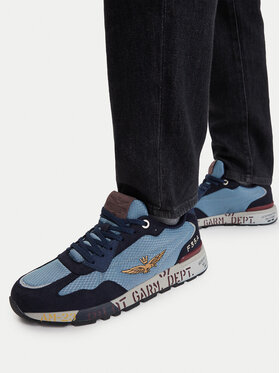 Aeronautica Militare Sportcipők Aeronautica Militare 262SC0276UCT04327 Sötétkék