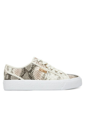 Guess Sneakersy Guess FLTJLV ELE12 Sivá