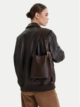 Coach Geantă Coach Bleecker Bucket Bag 21 CCX07 Maro