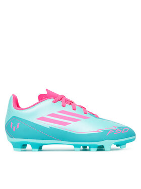 adidas Futbola apavi adidas F50 Club Messi Firm/Multi-Ground IH0932 Tirkīzs