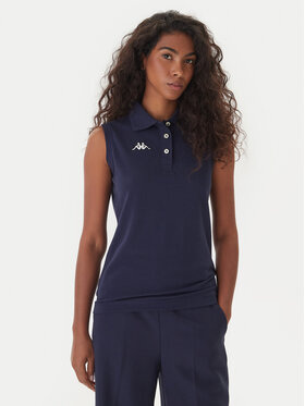 Kappa Kappa Polo Logo Tennis 302LR20 Azul marino Slim Fit