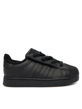 adidas Снікерcи adidas Superstar II Comfort Closure Elastic Lace JR9415 Чорний