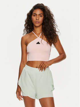 adidas adidas Топ Tiro Cut 3-Stripes Summer IX3504 Рожевий Slim Fit