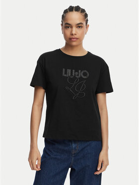 Liu Jo Liu Jo Camiseta WA6238 JS923 Negro Regular Fit