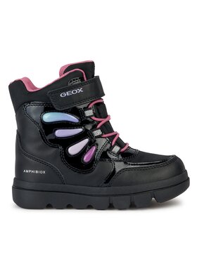 Geox Cizme Geox J Willaboom Girl B A J36HWA 054FU C9240 M Negru