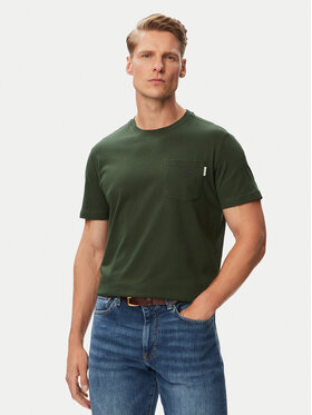 Beverly Hills Polo Club Beverly Hills Polo Club Camiseta P-SS26M-TS414000BTGR Verde oscuro Regular Fit