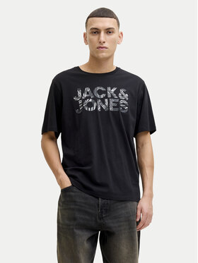 Jack & Jones Jack & Jones Camiseta Ejeff Logo 12288536 Negro Regular Fit