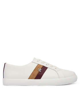 LAUREN RALPH LAUREN Sneakersy LAUREN RALPH LAUREN Janson II 802979187003 Biela
