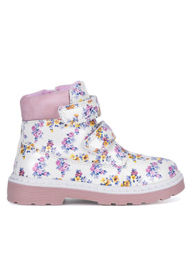 Nelli Blu Kotníková obuv Nelli Blu CM170106-2 Bílá