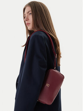 Tommy Hilfiger Geantă Tommy Hilfiger Th Essential Camera Bag AW0AW18370 Vișiniu