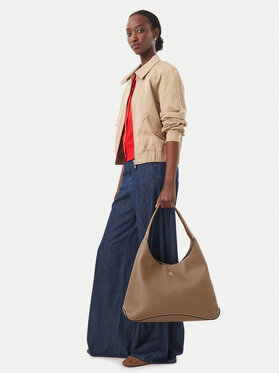 Tommy Hilfiger Kabelka Tommy Hilfiger Th Everyday Hobo AW0AW19187 Béžová