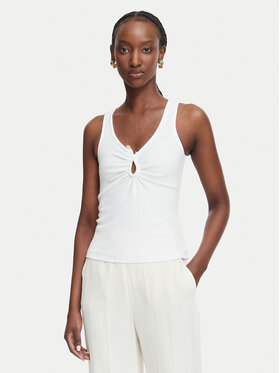 Bardot Bardot Top Mason 60462TB Blanco Slim Fit