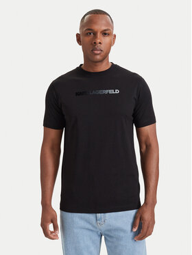 KARL LAGERFELD KARL LAGERFELD Camiseta 755060 564242 Negro Regular Fit
