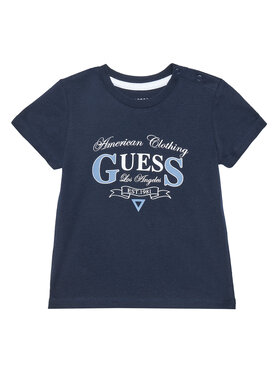 Guess Guess Футболка N5YI20 K8HM4 Cиній Regular Fit
