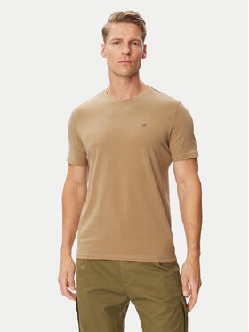 Napapijri Napapijri Camiseta Salis Ss NP0A4H8D Beis Regular Fit