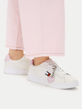 Tommy Jeans Sneakersy Tommy Jeans Archive '98 Valentines EN0EN03024 Écru