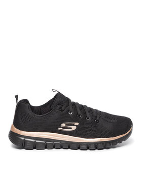 Skechers Снікерcи Skechers Get Connected 12615/BKRG Чорний