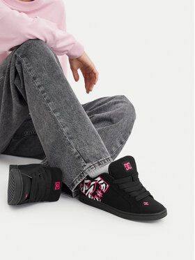 DC Shoes Tenisice DC Shoes EO-COURT GRAFFIK DC01662966 Crna