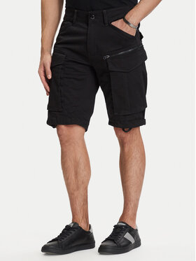 G-STAR G-Star Raw Шорти з тканини Rovic Zip D26214-5126 Чорний Relaxed Fit