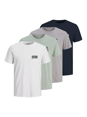 Jack & Jones Jack & Jones Set t-shirt majica﻿ Geplas 12288304 Šarena Regular Fit