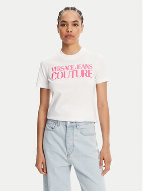 Versace Jeans Couture Versace Jeans Couture Футболка 78HAHE05 Білий Regular Fit