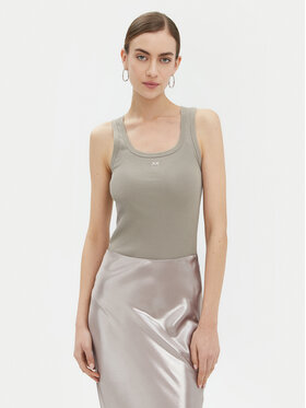 PINKO PINKO Топ Calcolatore 100807 Сірий Regular Fit