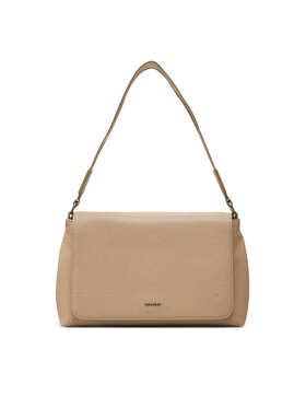Calvin Klein Kabelka Calvin Klein Ck Must Satchel_Mono K60K613181 Béžová