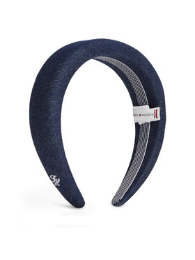 Tommy Hilfiger Haarreif Tommy Hilfiger Denim Logo Padded Headband AW0AW18661 Dunkelblau