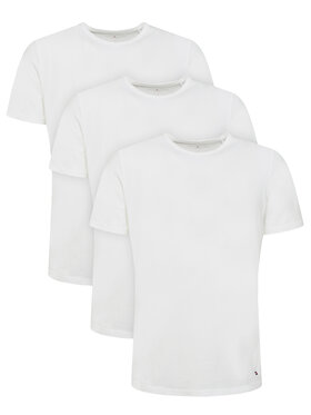 Tommy Hilfiger Tommy Hilfiger Conjunto de camisetas UM0UM03929 Blanco Slim Fit