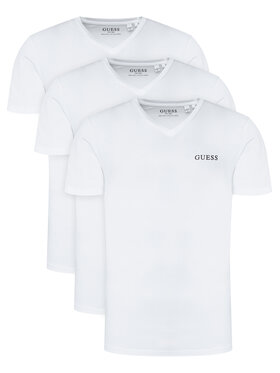 Guess Guess Conjunto de camisetas U5BG58 KCAM1 Blanco Regular Fit