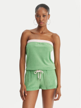 Juicy Couture Juicy Couture Kezeslábas Applique Terry JCWFP126316 Zöld Regular Fit