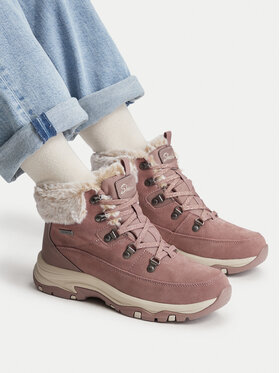Skechers Kotníková obuv Skechers Snow Worries 167882/MVE Růžová