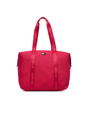 Tommy Jeans Rankinė Tommy Jeans Tjw Ess Daily Tote AW0AW19039 Raudona