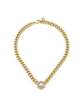 Guess Ogrlica Guess JUBN06 185JW Zlatna
