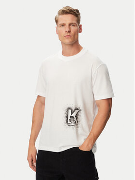 Karl Lagerfeld Jeans Karl Lagerfeld Jeans Camiseta B3M17029 Blanco Regular Fit