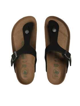 Birkenstock Šlepetės per pirštą Birkenstock Gizeh 1020487 Juoda