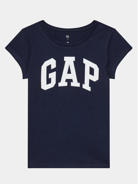 Gap Gap Majica 460525-10 Mornarsko modra Regular Fit