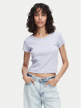 Calvin Klein Jeans Calvin Klein Jeans Póló LV047C200G Világoskék Slim Fit