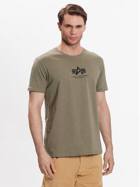 Alpha Industries Alpha Industries T-shirt Basic 118533 Verde Regular Fit