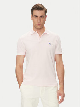 Tommy Hilfiger Tommy Hilfiger Polo marškinėliai MW0MW33167 Rožinė Regular Fit