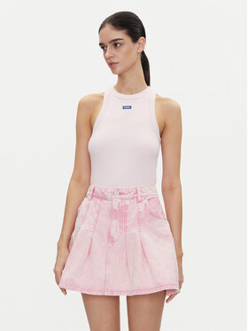 HUGO HUGO Топ Easy Tank_B 50508857 Світло-рожевий Slim Fit