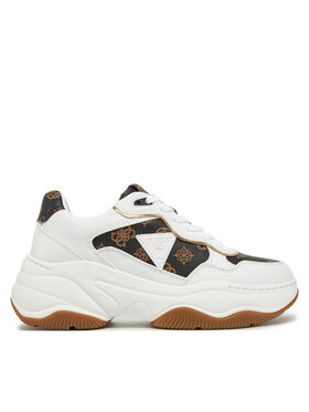 Guess Sneakersy Guess FLPHAP FAL12 Bílá