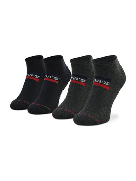 Levi's® Krátke ponožky Levi's® 701219507 Čierna