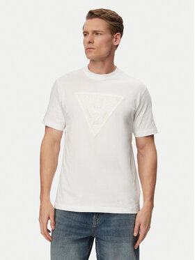 Guess Guess Футболка M6GI15 K3008 Білий Regular Fit