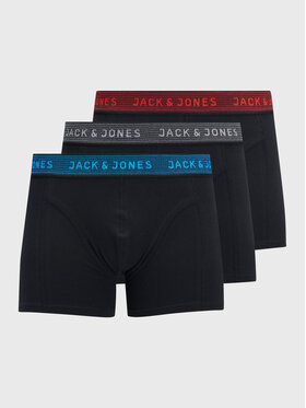 Jack & Jones Jack & Jones Комплект боксерів Waistband 12127816 Чорний